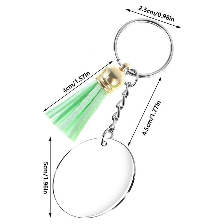 Acrylic Keychain Blank  Diy keychain, Keychain craft, Keychain set