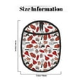 thumbnail image 3 of red food Pot Holders for Kitchen - Heat Resistant Oven Mitts Hot Pads with Pocket, Non Slip Silicone Pot Holders, Cuteness Hanging Loop Potholders for Kitchen Baking, 3 of 5