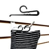 Sock Hanger Hook, Non-Slip Sock Clip, 3.5" L, Black, 1000 Pack