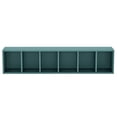 thumbnail image 4 of Spaco 70.9" Corner Bookcase, Modern 6-Tier Narrow Cube Display Shelves, Bookcase for Indoor, Blue, 4 of 5