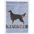 thumbnail image 1 of Carolines Treasures BB8274GF Gordon Setter Welcome Flag Garden, 1 of 3