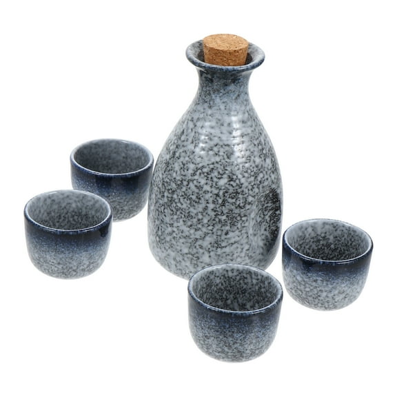 unbranded Delicate Sake Pot Vintage Cups Glasses Sensory Bottles Juicer