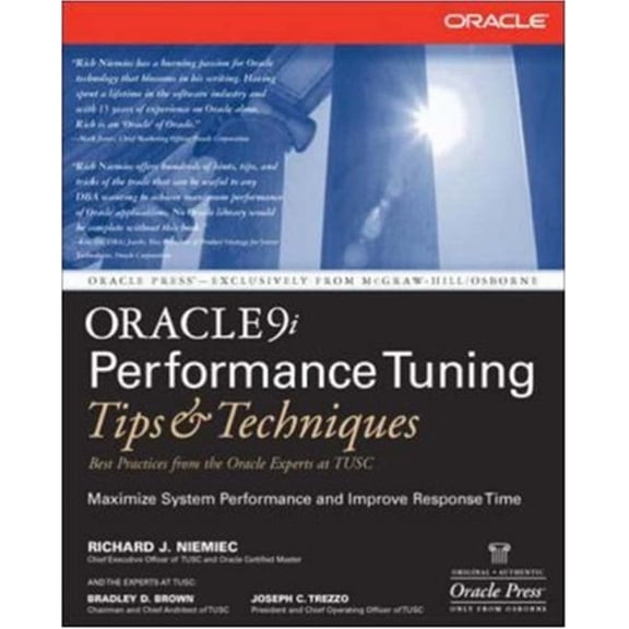 Pre-Owned Oracle9i Performance Tuning Tips and Techniques (Paperback) 9780072224733