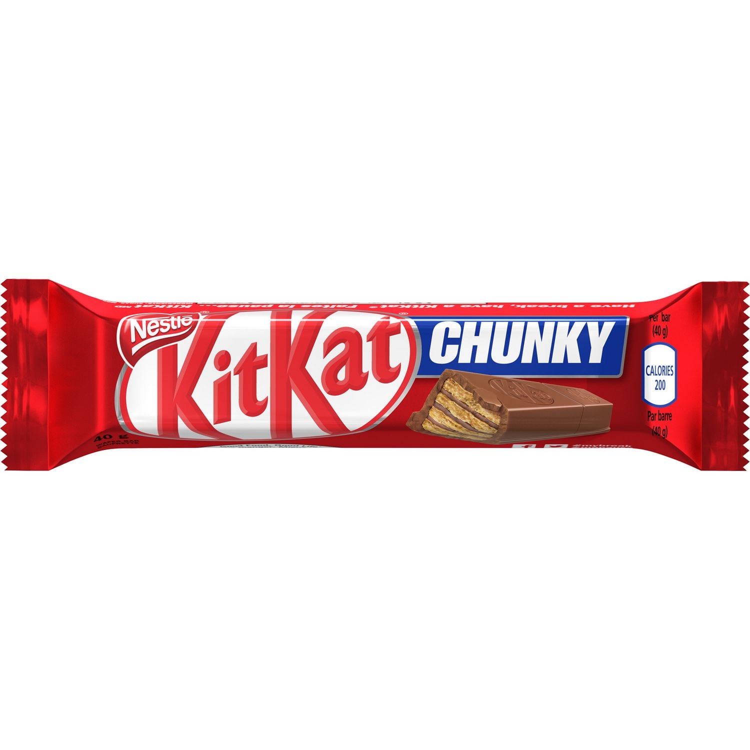 Kit Kat NESTLÉ® KITKAT® Chunky Milk, 4 x 40g