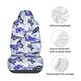 thumbnail image 4 of Fuzoiu Butterflies Print Elastic Car Seat Covers, Seat Cover Protector,Universal Fit Interior Covers for Most Cars,Washable Seat Cover Non Slip for SUV,Sedan,Van, 4 of 5