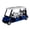 Blue, variant on YIFAEUX Die-cast Golf Cart Toy 1:20 Scale Alloy Golf Cart Model with Clubs Mini Golf Cart Pull-back Vehicles Golfing Themed Office Desk Decoration