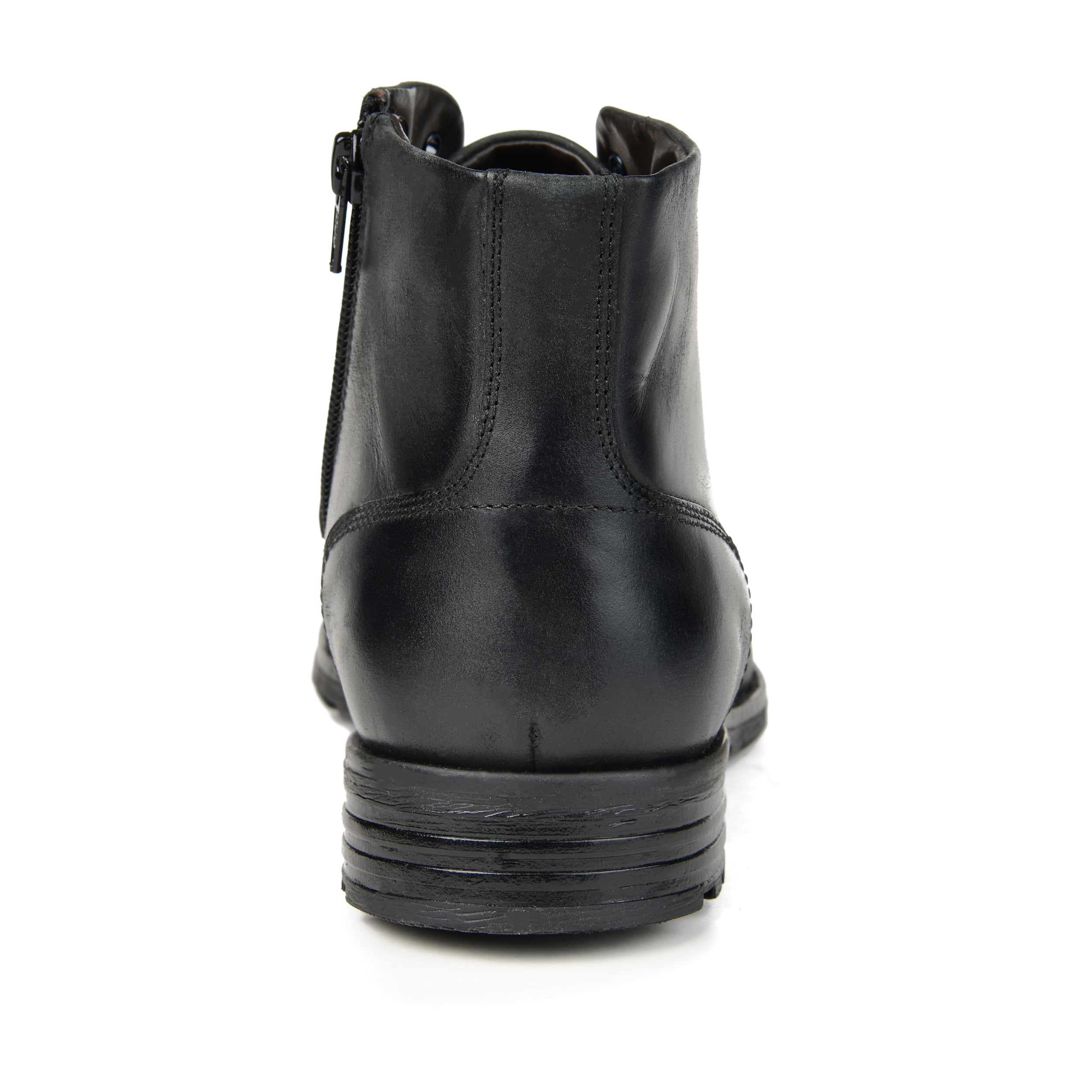 Tuck & Von Men's Lace-up Cap Toe Dress Ankle Boot