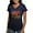Navy, variant on CafePress - Sunset Horses Women's V Neck Dark T Shirt - Women's V-Neck Dark T-Shirt