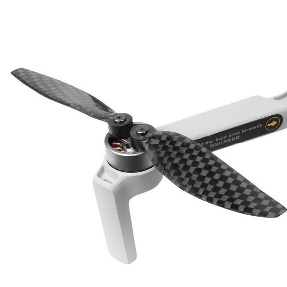 4x Carbon Fiber Propellers Repair Parts for DJI Mavic Mini 2/Mini SE High Aerodynamic Efficiency