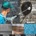 thumbnail image 3 of Costway 16-Inch Pressure Washer Surface Cleaner Attachment 3000 PSI, 3 of 10