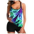 thumbnail image 1 of LSLJS Women's Ensemble Trois Pièces Imprimé Sexy Swimsuit, Tankini Swimsuits, 1 of 2