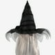 thumbnail image 5 of Decoraciones de Halloween, adornos de Halloween, regalos de Halloween, sombrero de bruja barroco de Halloween, decoración de flores falsas de malla, sombrero de bruja de reina gótica, 5 of 8