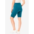 thumbnail image 2 of Woman Within Plus Size Stretch Cotton Pocket Bike Short, 2 of 5