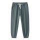 thumbnail image 1 of Amzcrzy Pantalones Chándal Hombre Color Liso Ligeros Suaves Transpirables Elásticos Cintura Lino Cómodos Para Playa Tallas S-2XL Verde, 1 of 5