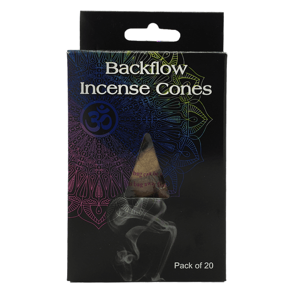 Backflow Incense Cones Pack of 20 - Rose Scent