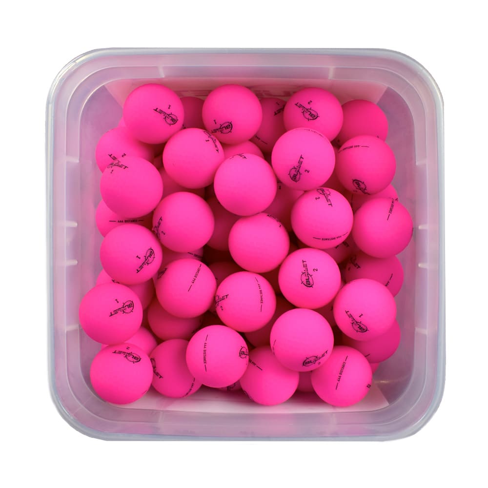 Bullet .444 Distance Matte Colored Golf Balls [96-Ball]