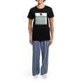 thumbnail image 4 of CafePress - Irish Blessing Pajamas - Women's Short Sleeve Print T-Shirt and Pants Dark Cotton Pajama Set, 4 of 7