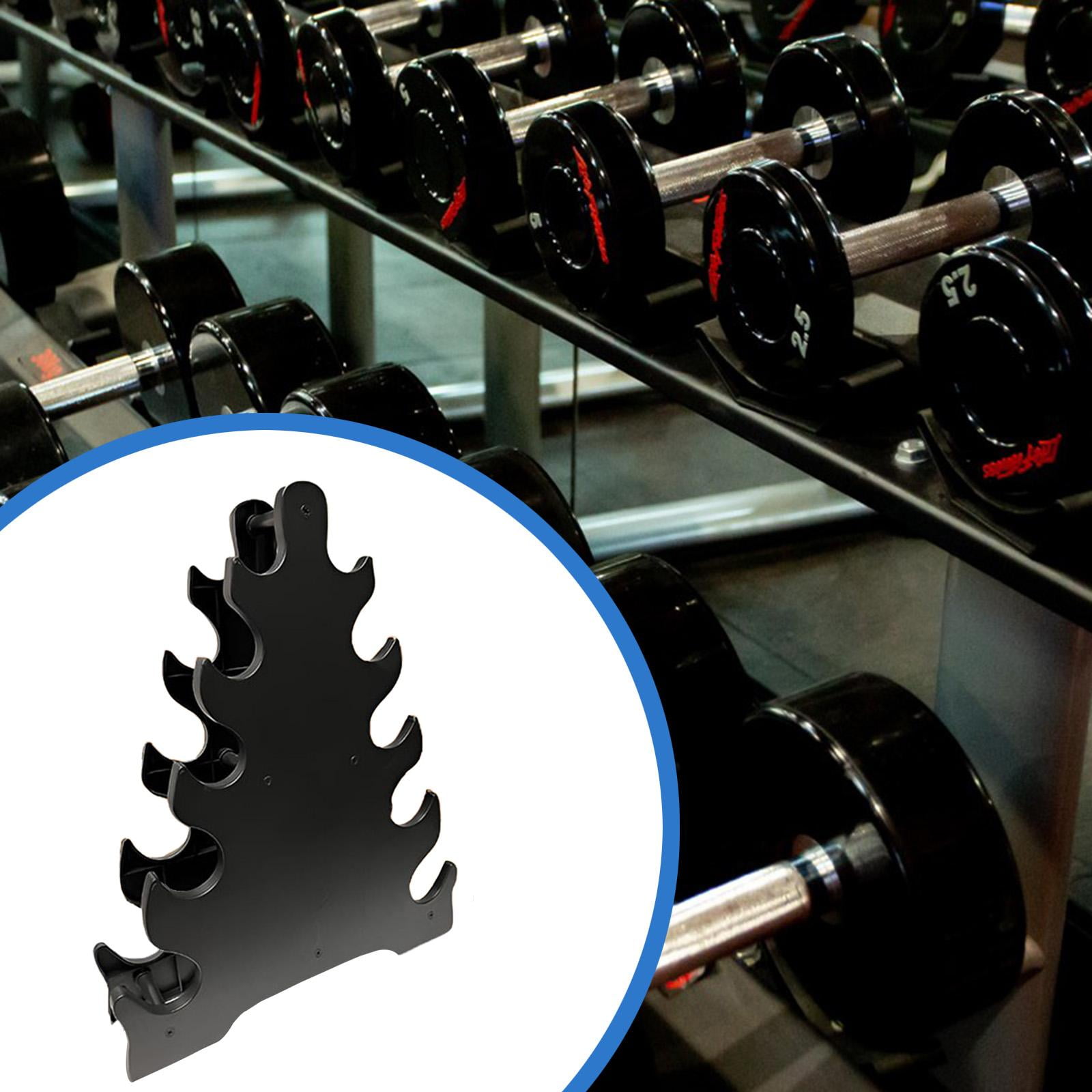 Dumbbell Rack 5 Tier Hand Weight Organizer Space Saving PP Material for Home Gym Strength Training