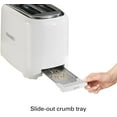 thumbnail image 3 of Proctor Silex Wide Slots 2-Slice Toaster with Toast Boost, White,22216PS, 3 of 7