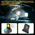 thumbnail image 5 of Lithium-Ion Battery Work Light Portable Long-Lasting Strong Light Supply Lighting Work Power Tool Battery Lighting Work Light, 5 of 7