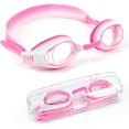 thumbnail image 1 of Kids Goggles, Swimming Goggles for Childs Kids Boys Adults Men Waterproof Goggles for Age 3-16, 1 of 17