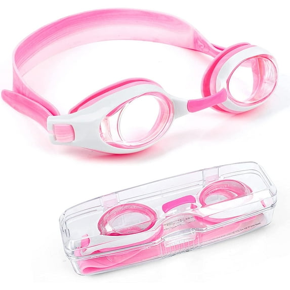Kids Goggles, Swimming Goggles for Childs Kids Boys Adults Men Waterproof Goggles for Age 3-16