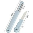 thumbnail image 2 of Haitral 3-in-1 Swivel Peeler Stainless Steel Kitchen Gadget for Vegetable Potato Carrot Fruit, 2 of 7