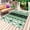 Green, variant on Red Orange Southwest Outdoor Rug 6x9 Ft - Reversible Patio Rug Outdoor Camping Rugs, Aztec Boho Ethnic Geometric Art Washable Indoor Outdoor Area Rugs, Non-Slip Outdoor Carpet Runner for Deck/Porch