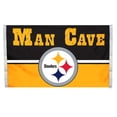 thumbnail image 1 of Pittsburgh Steelers Drapeau 3x5 Grotte de Man, 1 of 1