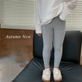 thumbnail image 4 of Generic Clearance Boys Pants Fashion Casual Toddler Kids Baby Girls Cotton Leggings Pantihose Stretchy Basic Ninth Ankle Length Pants Pantyhose for Autumn Tight Stockings ﻿(9-10 Years,Grey), 4 of 5
