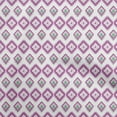 thumbnail image 1 of oneOone Polyester Lycra Purple Fabric Ikat Sewing Material Print Fabric By The Yard 56 Inch Wide, 1 of 6