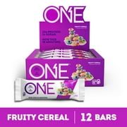 One Protein Bar, Fruity Cereal, 20g Protein, 12 Count