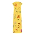 thumbnail image 6 of Maqroz Summer Dresses for Women Plus Size 2026 Round Neck Loose Split Sleeveless Sundresses Casual Long Flowy Wrinkle-Free Beach Travel Vacation Clothes Multicolor L, 6 of 6