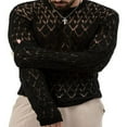 thumbnail image 1 of Pullovers d'Automne pour Hommes avec Design Ajouré, 1 of 7