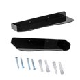 thumbnail image 2 of Estante de pared para zapatos de acrílico, compacto y con tornillos para aficionados al deporte. Negro, 2 of 9