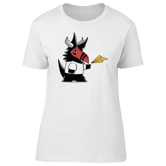 Red Mask Black Monster Tee Men's -Image by Shutterstock