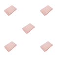 thumbnail image 2 of Inteprter Exquisitas alfombras de baño hechas a mano con fuerte absorción de agua, baño de espuma absorbente de terciopelo Coral seguro, Rosy Type2 NO2, 2 of 6