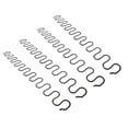 thumbnail image 4 of Tnarru 4 Pcs Ressort de Canapé Rembourrage Matériel Résilient Accessoires Flexibles Remplacement Maison pour Fixer Canapé pour Chaise 65 cm, 4 of 8