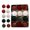 E, variant on Opvise 12 Pcs Velvet Christmas Balls 2.36inch Flocked Balls Christmas Tree Ornaments Plastic Balls Xmas Hanging Decoration for Indoor Holiday Decor
