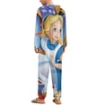 thumbnail image 3 of Alice in Wonderland Unisex Onesie Pajamas Zipper Jumpsuit Hooded One Piece Sleepwear for Family Mens Womens, 3 of 8