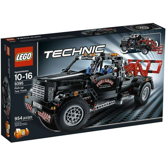 Pre-Owned LEGO Technic Pick-Up Tow Truck Exclusive Set #9395
