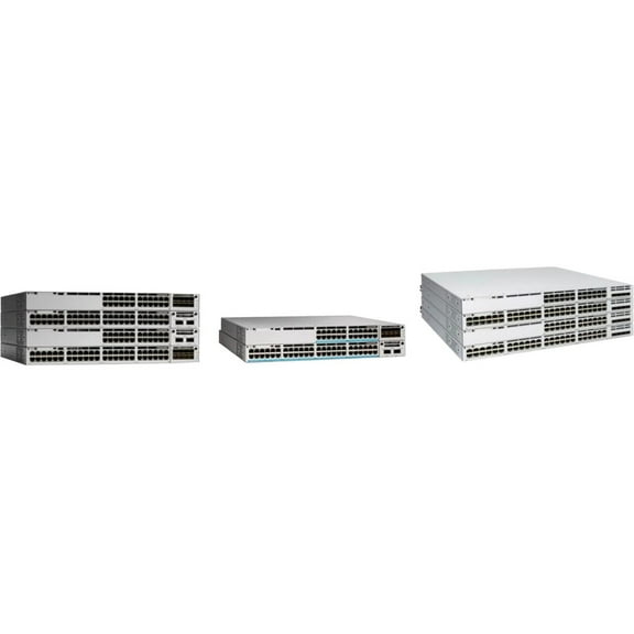 Cisco Catalyst C9300-24U Ethernet Switch - 24 Ports - Manageable - 3 Layer Supported - Modular - 1100 W Power Consumption - 830 W PoE Budget - Twisted Pair, Optical Fiber - PoE Ports - Rack-mountab...