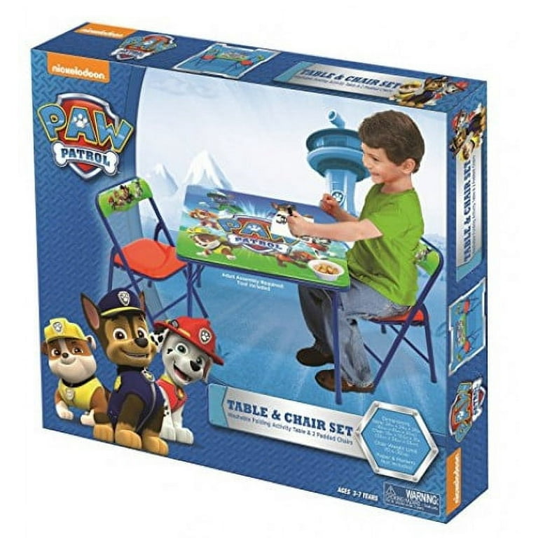 Erasable activity table and chairs playset hotsell