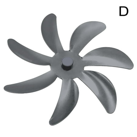 

7Blades Fireplace Stove Fan Heat Powered Stove Fan Log Stove For Wood O9X2