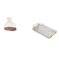 thumbnail image 1 of Elegante Soporte Multiusos Para Corchos De Vino Y Bandeja Para Postres Con Asa Para Mesa De Centro, Regalo único Para Cocina, Comedor, Decoración Y Almacenamiento De Joyas., 1 of 8