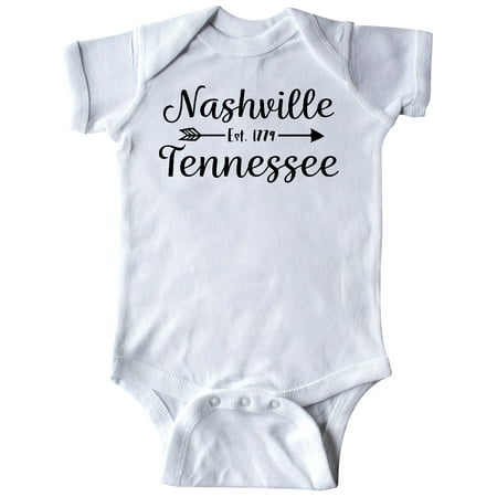 

Inktastic Nashville Tennessee Est.1779 Gift Baby Boy or Baby Girl Bodysuit