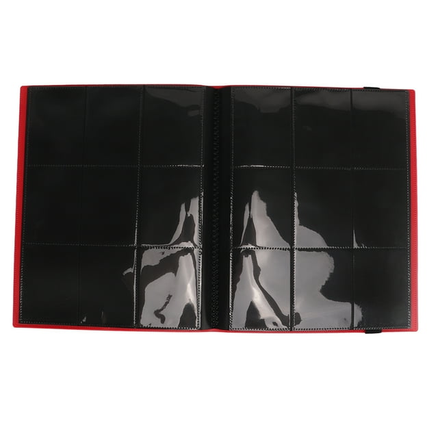 PP Material, 360 Slots Card Binder Holder, Waterproof, Acid Free, Scratchproof for Multiple Standard Cards