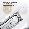 thumbnail image 4 of Cortapelos para hombres, inalámbrico, de corte cerrado, kit de corte de pel Labymos estándar, 4 of 7
