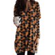 thumbnail image 1 of Vestido de Mujer Falda para Dormir de una Pieza Diseño de Halloween Manga Larga Cuello Redondo con Bolsillos Grandes Tipo 4 M, 1 of 4