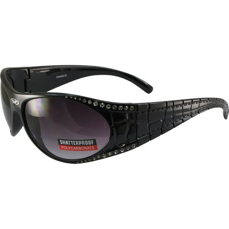 Global Vision Marilyn 1 5 Motorcycle Sunglasses Black Leather Motorcycle Sunglasses Black Leather
